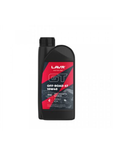 Масло моторное LAVR MOTO GT OFF Road 4T 10W 40 1л