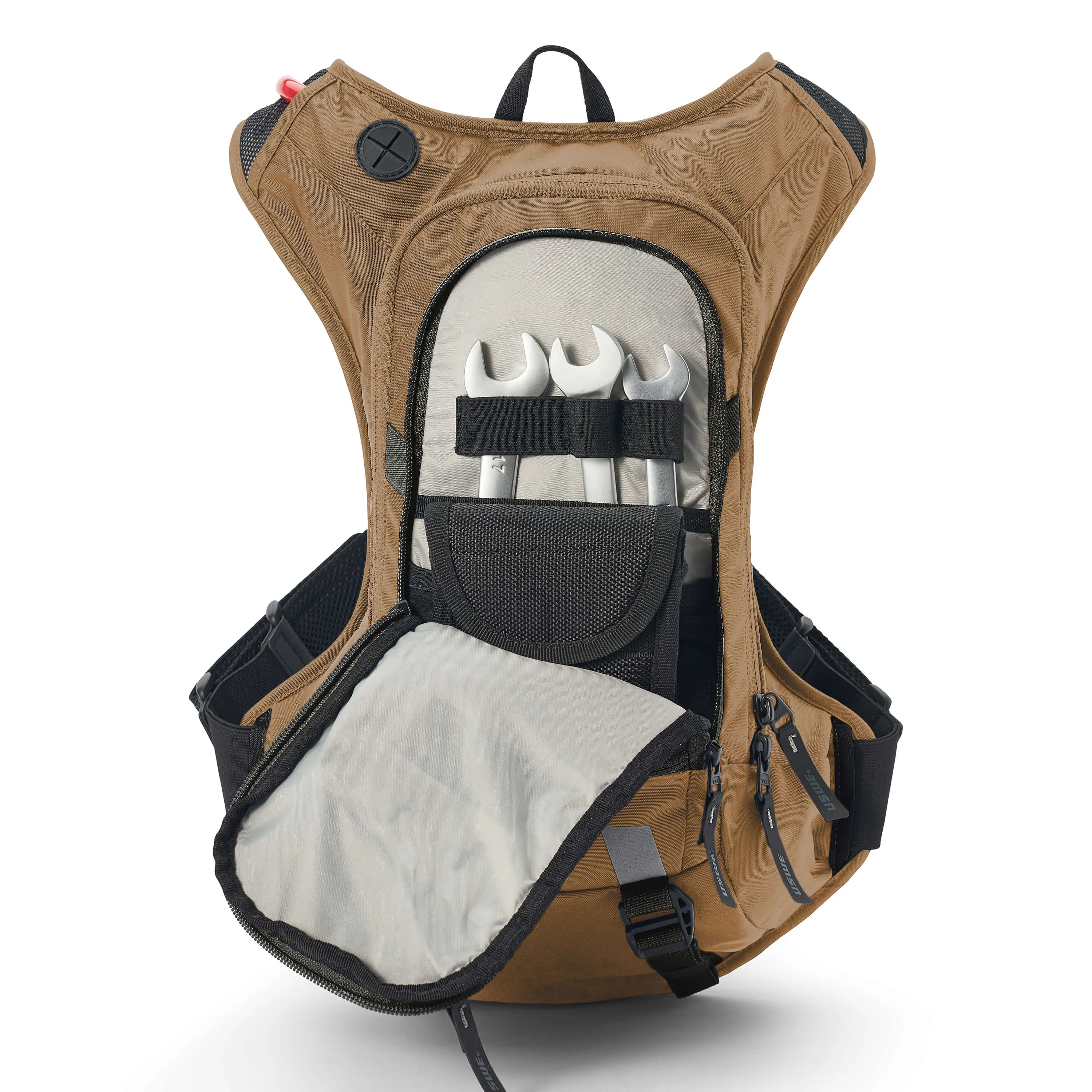 Рюкзак гидропак USWE MOTO HYDRO 12L Hydration Pack (3L) Bronze - фото 3