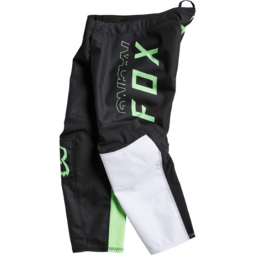 Fox Мотоштаны кроссовые детские Skew Black Green - миниатюра 1