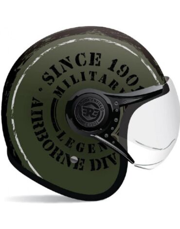 Шлем Royal Enfield AIRBORNE DIV. O F BATTLE GREEN (M)58 CM