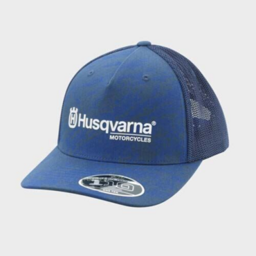 Бейсболка Husqvarna ACCELERATE TRUCKER CAP, blue (One size, Взрослая  Повседневная) - миниатюра 2