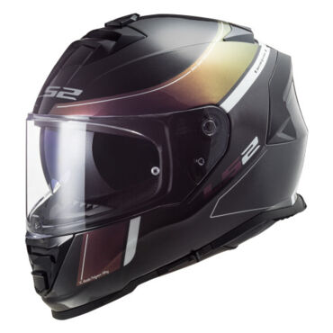 Шлем дорожный LS2 FF800 STORM VELVET, black green (XL, Взрослая  Дорожная) - миниатюра 3