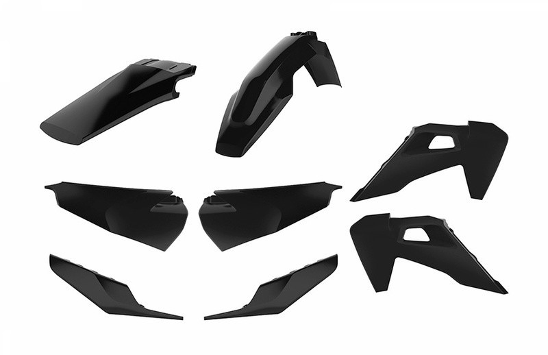 Polisport Комплект пластика Husqvarna TE FE (20->) BLACK // 90903