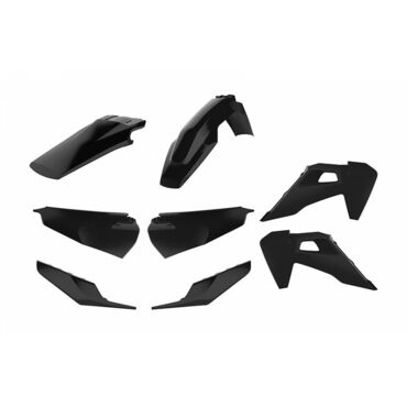 Polisport Комплект пластика Husqvarna TE FE (20->) BLACK // 90903 - миниатюра 1