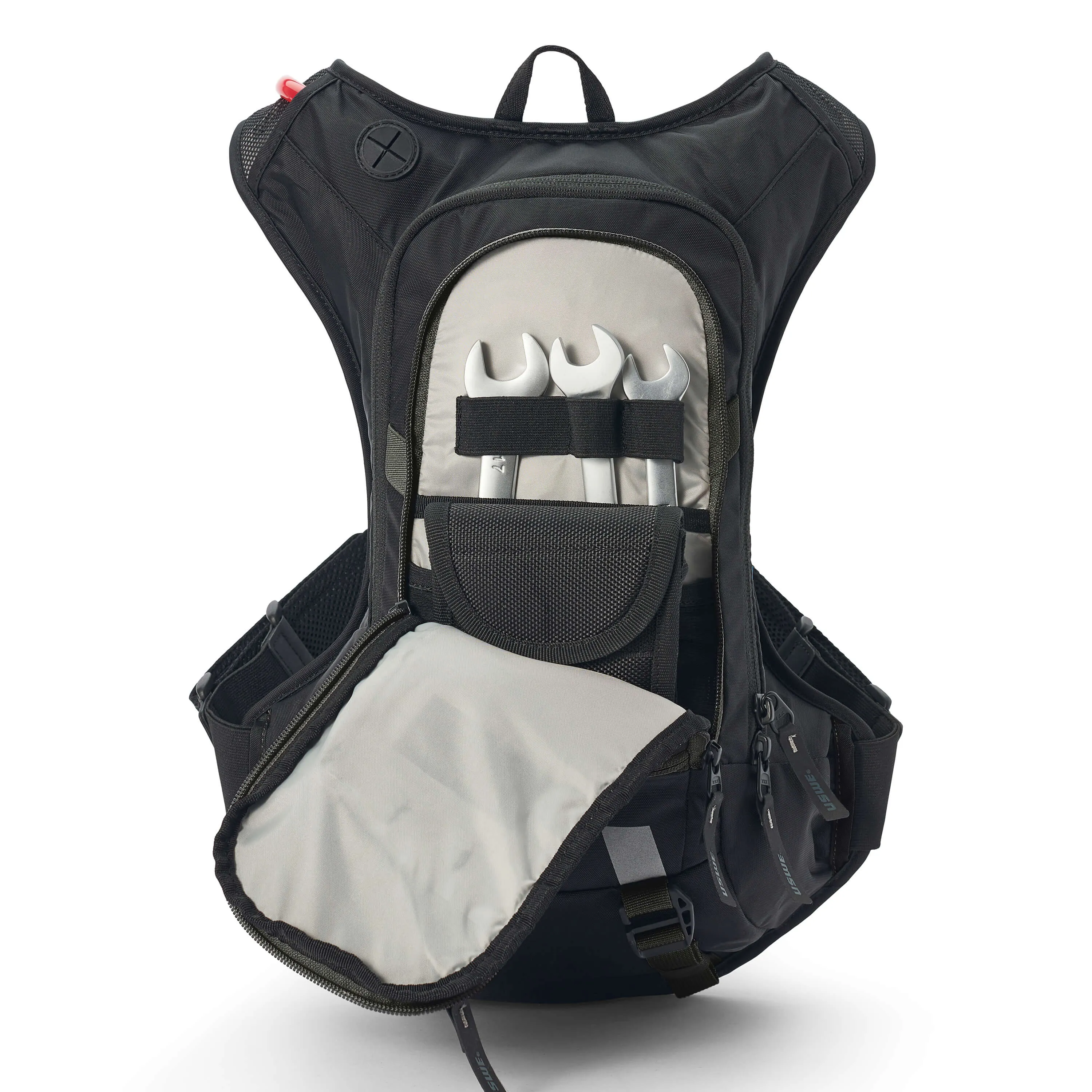 Рюкзак гидропак USWE MOTO HYDRO 8L Hydration Pack (3L) Black - фото 1