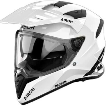 Шлем дорожный Airoh Bandit Color White Gloss - миниатюра 1