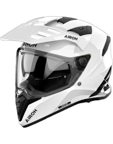 Шлем дорожный Airoh Bandit Color White Gloss
