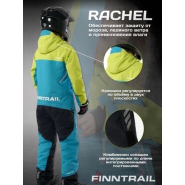 Finntrail Комбинезон Rachel Blue Lime - миниатюра 16