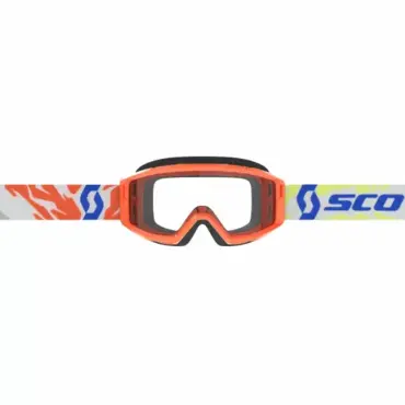 Scott Очки подростковые Primal оrange clear - миниатюра 2