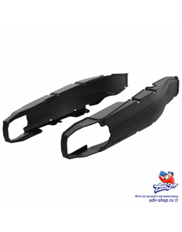 Polisport swingarm protectors Beta RR250 300 350(13->) Xtra300(15->) Black  ( 179 8463400001 )