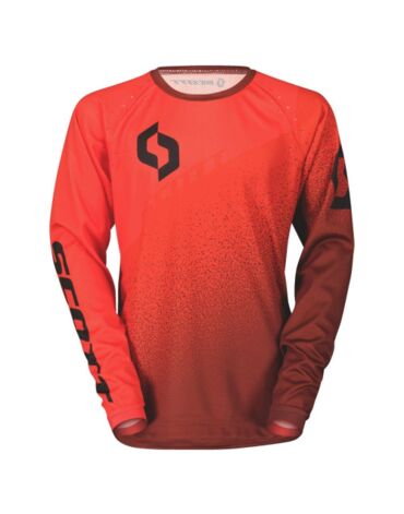 SCOTT Джерси 350 Dirt Junior red black