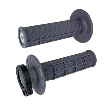 Грипсы ODI MX HALF WAFFLE Graphite, H36HWH - миниатюра 1