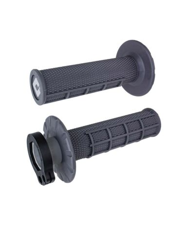 Грипсы ODI MX HALF WAFFLE Graphite, H36HWH