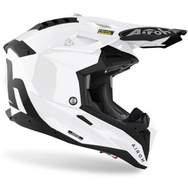 Шлем AIROH AVIATOR 3 Color White Gloss (Глянцевый) - миниатюра 8