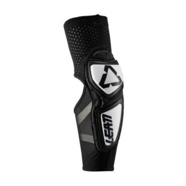 Защита локтя Leatt CONTOUR ELBOW GUARD (Налокотники), черно белые - миниатюра 2