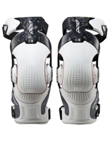 Наколенники POD K8 3.0 Carbon White, размер L, 2025