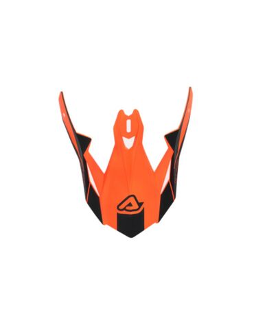 Козырек Acerbis для шлема X TRACK 22 06 Orange Fluo Black