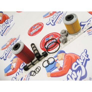 KTM комплект масляных фильтров 690 R / SMC / Duke 12 24 // 701 E / SM 17 24 ( 75038046110 ) - миниатюра 1