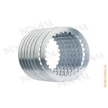Набор стальных дисков сцепления KX250F 04 19 RMZ250 04 22 YZ250F 19 22 - миниатюра 1