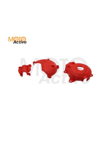 Крышки для защиты двигателя 177MM (NC250) красные OTOM ZS