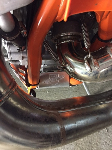 Защита картера KTM / Husqvarna 2T 17 19 - фото 3