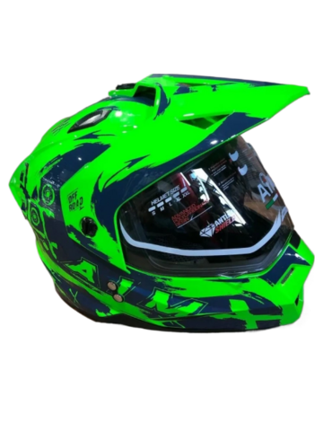 AiM Шлем детский JK802Y Green Blue