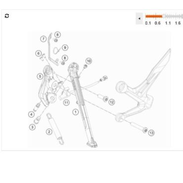 KTM Магнит в боковую подставку 125 390 Duke RC /11-> 790 890 Adventure /21-> ( 90103029000 ) - миниатюра 2