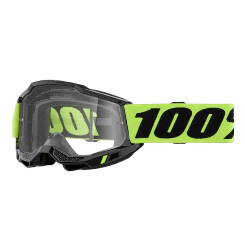100% Очки подростковые Accuri 2 Neon Yellow / Clear - фото 1