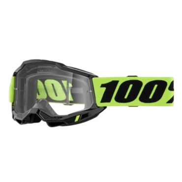 100% Очки подростковые Accuri 2 Neon Yellow / Clear - миниатюра 1