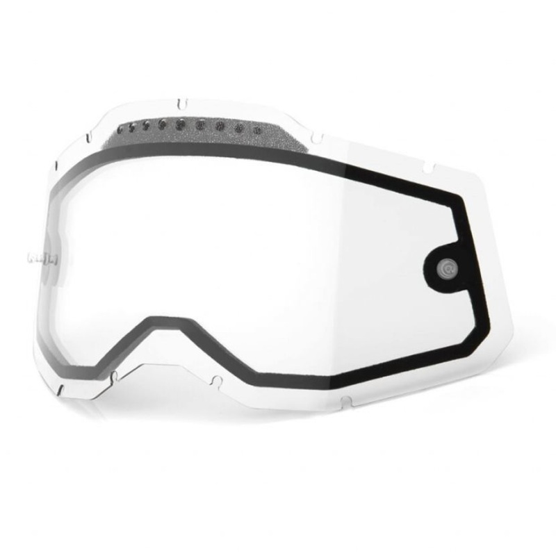 100% Линза RC2 AC2 ST2 Двойная прозрачная с продувкой - фото 1