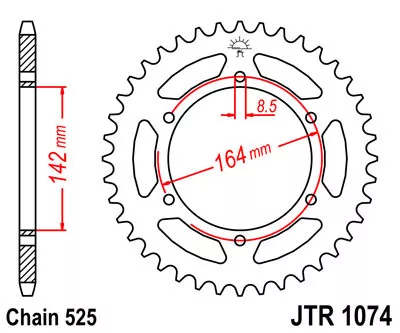 Звезда ведомая JTR1074