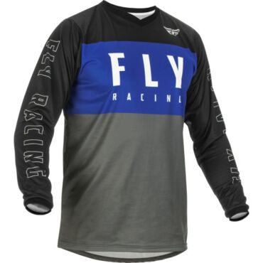 Джерси Fly Racing F 16 Синий черный (2022) - миниатюра 2
