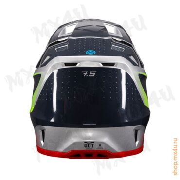 Кроссовый шлем 7.5 V25 Steel - Серебристый - миниатюра 2
