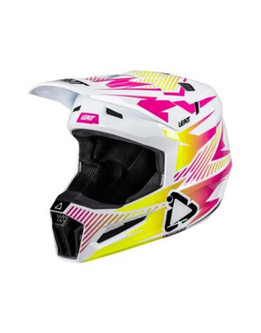 Кроссовый шлем Leatt 3.5 + очки Vizion 3.5 V26