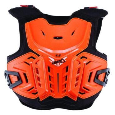 Защита панцирь подростковый Leatt Chest Protector 2.5 Junior (Orange Black, L XL, 2021) - миниатюра 1