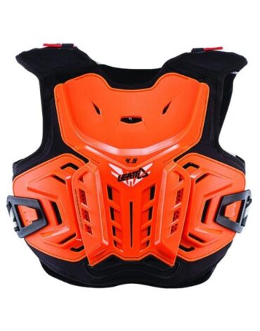 Защита панцирь подростковый Leatt Chest Protector 2.5 Junior (Orange Black, L XL, 2021)