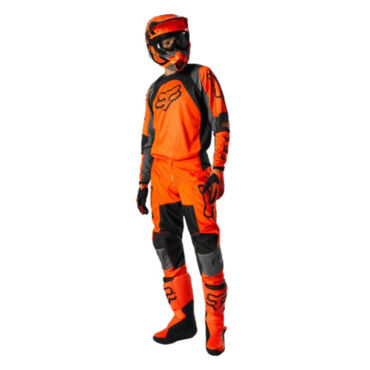 Fox Мотоштаны 180 Lux Flow Orange - миниатюра 4