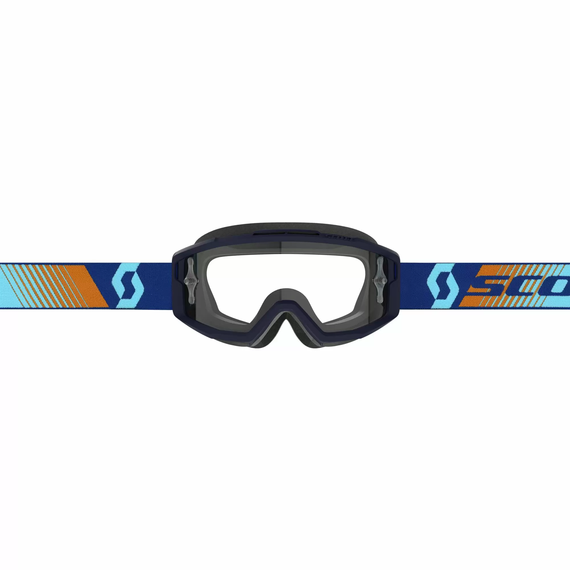 Scott Очки Split OTG royal blue orange clear works - фото 2