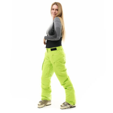 Dragonfly Штаны горнолыжные утепленные Gravity 2025 Woman Lime - миниатюра 9