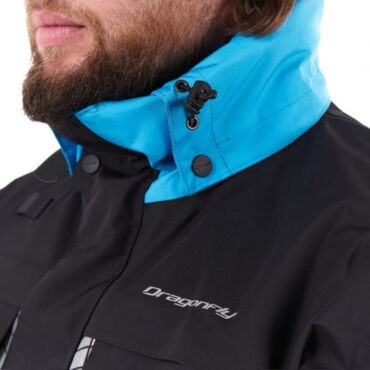 Dragonfly  Мембранная куртка Quad Pro Black - Blue 2023 - миниатюра 6