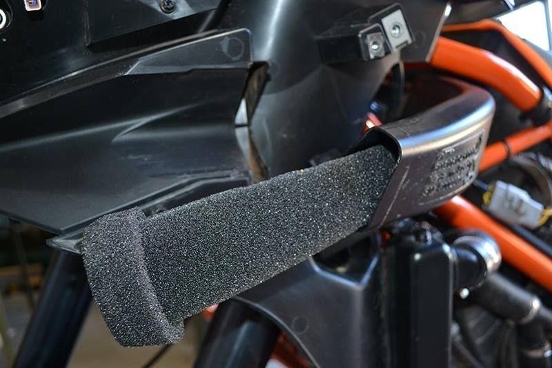 UNI Filter Snorkel pre cleaner воздушный префильтр KTM 1050 / 1090 Adv /  1190 Adv  / 1290 Adv  ( 01 371 0872 0 ) - фото 5