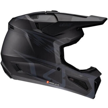 Шлем кроссовый Leatt 3.5 Stealth, V25 - миниатюра 2