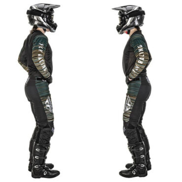 Комплект FLY RACING KINETIC WAVE Black Rum, штаны+джерси - миниатюра 8