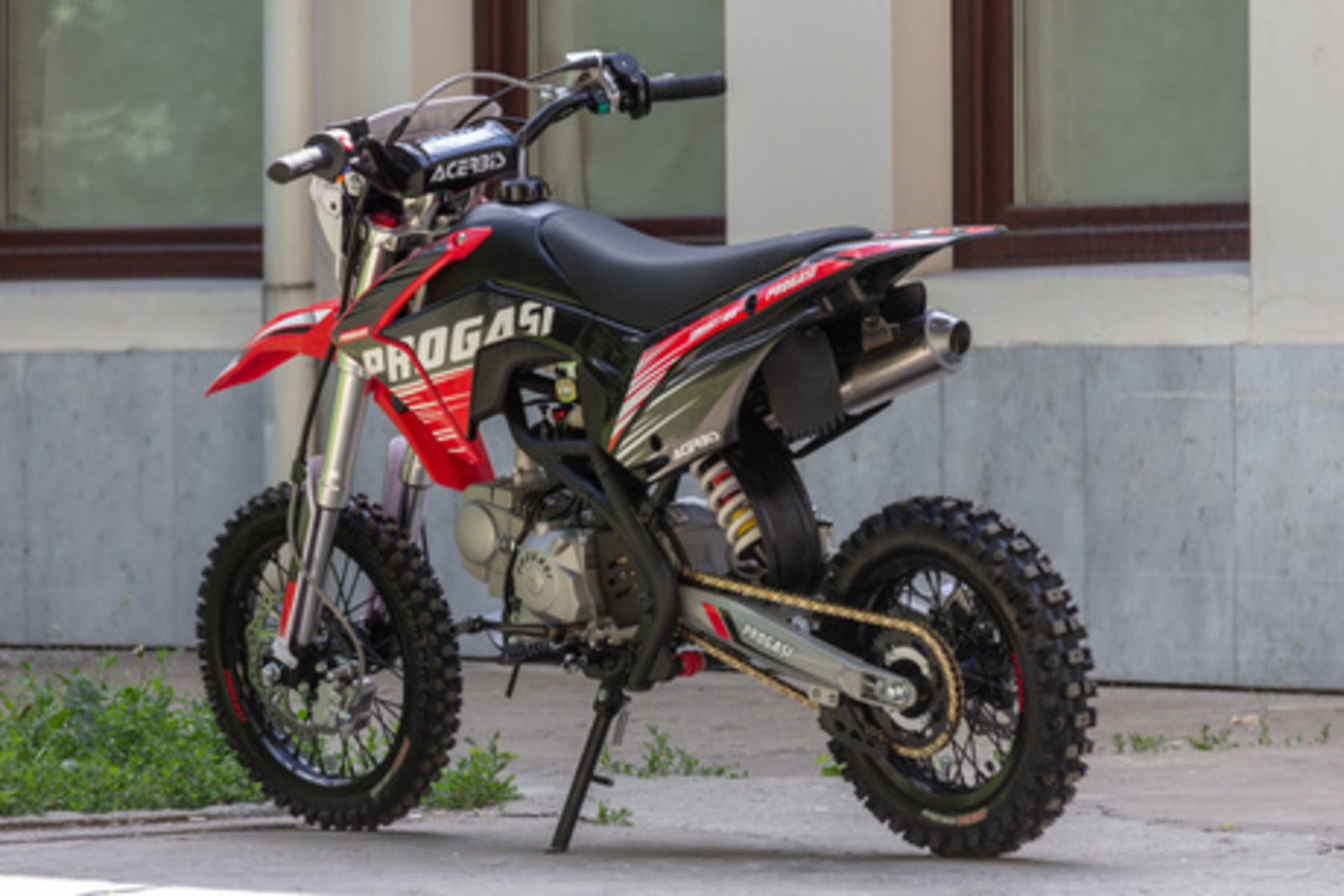 Питбайк Progasi SMART 125 MINI п а Красный - фото 4