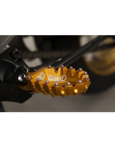 Подножки алюминиевые S3 Parts золотистые Honda AFRICA TWIN 20-