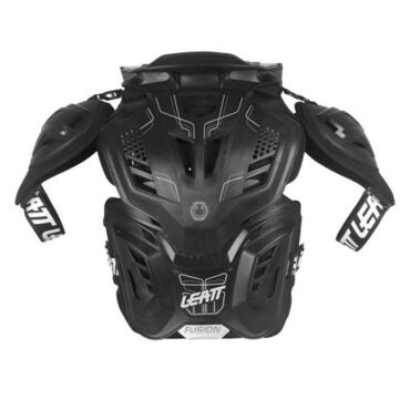 Защитный панцирь+ шея Leatt Fusion Vest 3.0, черный - миниатюра 1