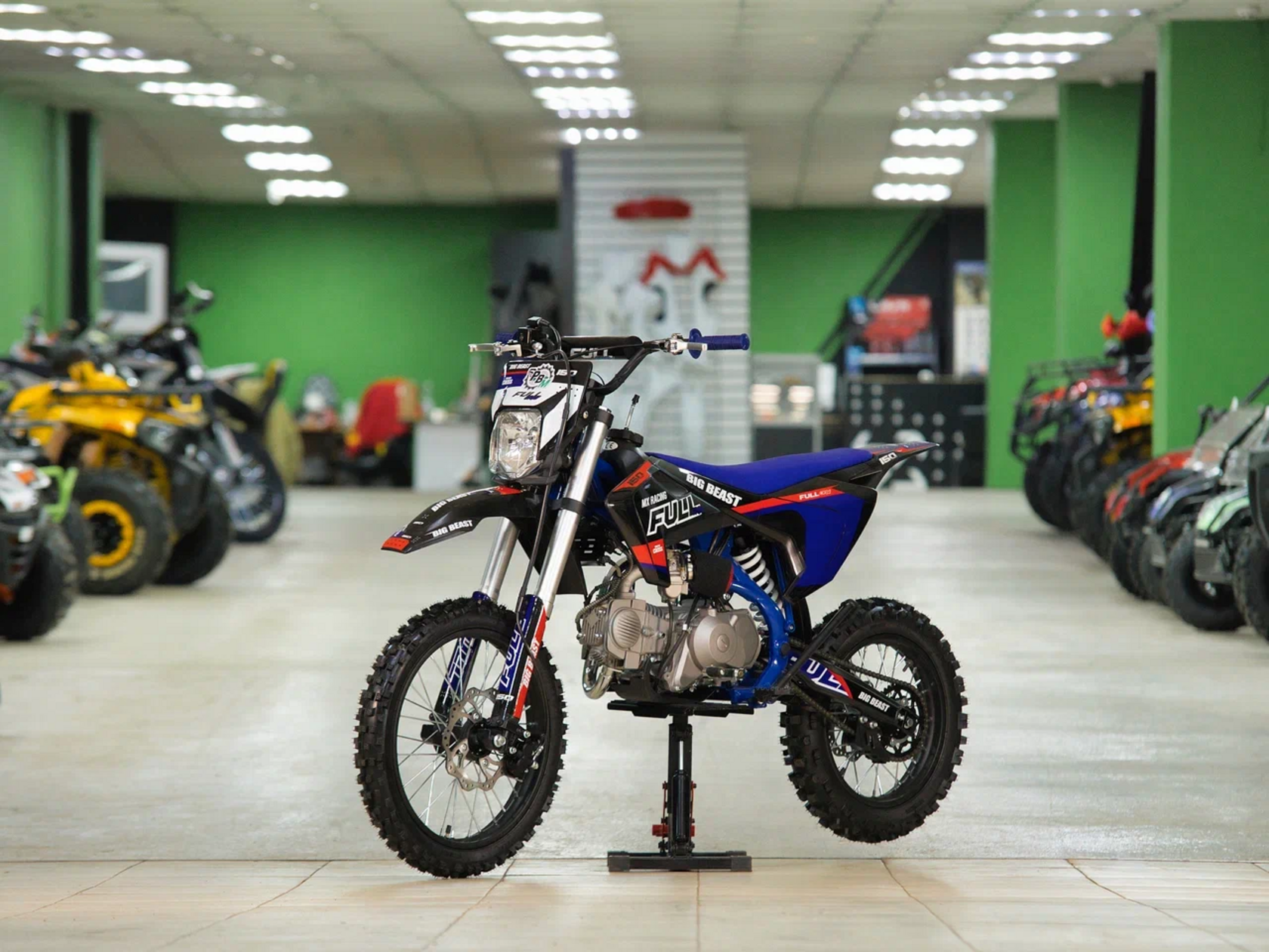 Питбайк FullCrew Big Beast 150cc 17 14 (механ., эл.стартер) - фото 8