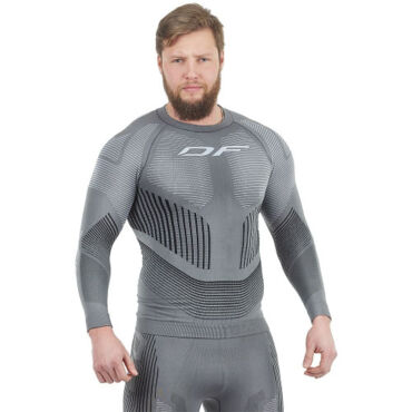 Dragonfly Термофутболка 3DTHERMO Grey с длинным рукавом - миниатюра 3