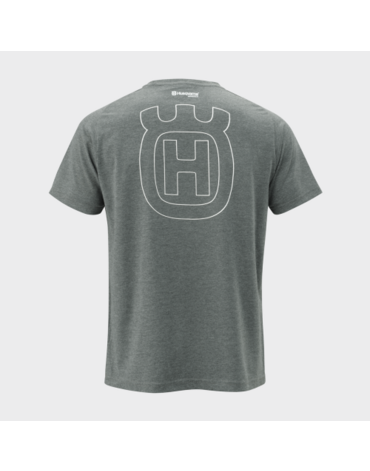 Футболка Husqvarna Accelerate Tee, grey (XS, Взрослая  Повседневная)