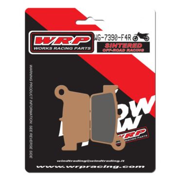 Тормозные колодки WRP WG 7390 F4R (LMP390 ORR / FDB2162 / FA367) - миниатюра 1